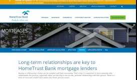 
							         Mortgage Lenders | Mortgage Lending Team | HomeTrust Bank								  
							    