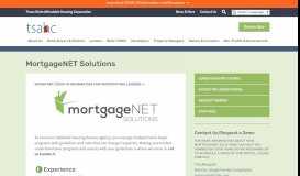 
							         MortgageNET Solutions | Texas State Affordable Housing Corporation ...								  
							    