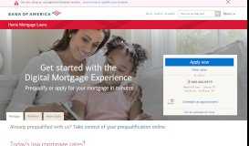 
							         Mortgages - Home Mortgage Loans from Bank of America								  
							    