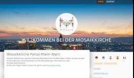 
							         MosaikKirche Portal Rhein-Main - MosaikKirche Portal								  
							    