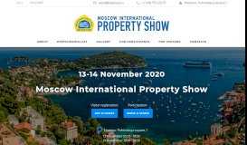 
							         Moscow International Property Shows - Overseas Real Estate ...								  
							    