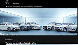 
							         Motability - Mercedes-Benz								  
							    