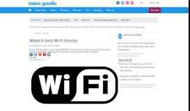
							         Motel 6 Gets Wi-Fi Service | Tom's Guide								  
							    