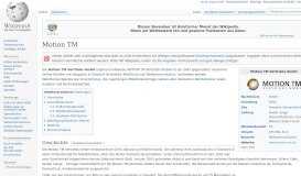 
							         Motion TM – Wikipedia								  
							    