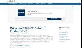 
							         Motorola 3347-02 - Default login IP, default username ...								  
							    