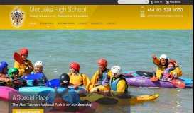 
							         Motueka High School, Motueka, New Zealand - Today's Learners ...								  
							    
