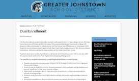 
							         Mount Aloysius College Courses taught at GJHS – Dual Enrollment ...								  
							    