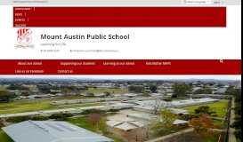 
							         Mount Austin Public School: Home								  
							    