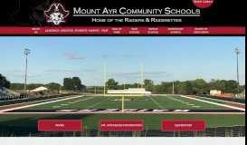 
							         Mount Ayr Community School District								  
							    
