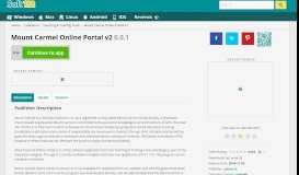 
							         Mount Carmel Online Portal v2 0.0.1 Free Download								  
							    