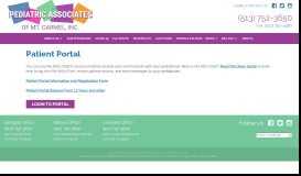 
							         Mount Carmel Patient Portal | Pediatric Associates of Mt. Carmel ...								  
							    