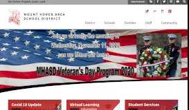 
							         Mount Horeb Area School District | Our Future: Prepare. Learn. Lead ...								  
							    