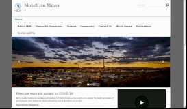 
							         Mount Isa Mines: Home - Home								  
							    