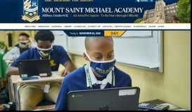 
							         Mount Saint Michael Academy								  
							    