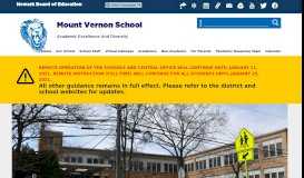 
							         Mount Vernon School - Academic Excellence and Diversity								  
							    