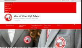 
							         Mount View High School: Home								  
							    
