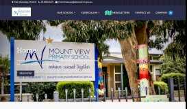 
							         Mount View Primary School | Glen Waverley								  
							    