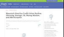 
							         Mountain America Credit Union Rates in June 2019 | MagnifyMoney								  
							    