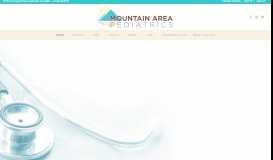 
							         Mountain Area Pediatrics – Pediatric Private Practice located in ...								  
							    
