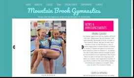 
							         Mountain Brook Gymnastics								  
							    