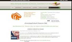 
							         Mountain Home School District # 193 - Home								  
							    