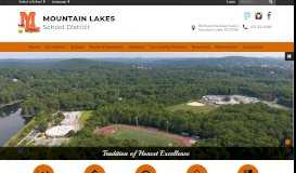 
							         Mountain Lakes School District: Home								  
							    