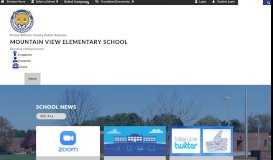 
							         Mountain View Elementary School: Home								  
							    