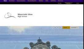 
							         Mountain View High School / Homepage - Thompson School District								  
							    
