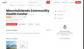 
							         Mountainlands Community Health Center - Community Service/Non ...								  
							    