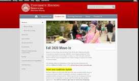 
							         Move In | University Housing Services - Illinois State								  
							    