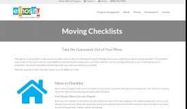 
							         Move-in/Move-out Checklist - Ethosity Property Management Group								  
							    