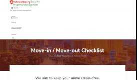 
							         Move-in/Move-out Checklist - Strawberry Property Management								  
							    