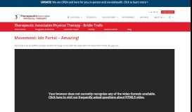 
							         Movement: Ido Portal – Amazing! - Therapeutic Associates Physical ...								  
							    