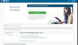 
							         Movement Mortgage: Login, Bill Pay, Customer Service and Care Sign ...								  
							    