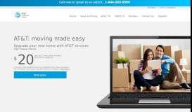 
							         Moving with AT&T | 877-375-3195 | Internet, TV, & Phone								  
							    