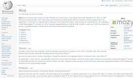 
							         Mozy - Wikipedia								  
							    
