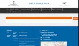 
							         MPEDA - India Standards Portal								  
							    