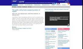 
							         MPK | VOX, CEPR Policy Portal								  
							    