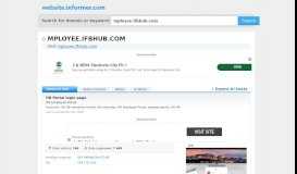 
							         mployee.ifbhub.com at WI. HR Portal login page - Website Informer								  
							    