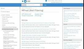 
							         MPmail (Mail Filtering) | Manage Protect								  
							    