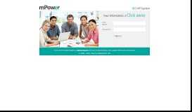 
							         mPower Login - IBS Portal Login Screen								  
							    