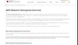 
							         MPS Monitor Portal - Enterprise Services - MPS Monitor								  
							    