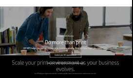 
							         MPS Solutions: Managed Print & Document Manage | HP® Australia								  
							    