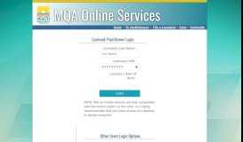 
							         MQA Online Services - Florida Department of Health								  
							    
