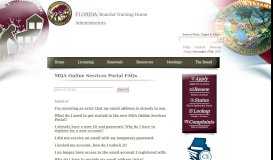 
							         MQA Online Services Portal FAQs - Florida Board of Nursing Home ...								  
							    