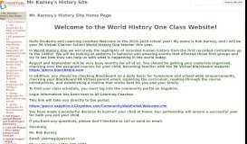 
							         Mr. Karney's History Site - Google Sites								  
							    