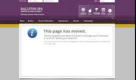 
							         Mr. Staulters' Site / My Home Page - Ballston Spa Central School District								  
							    