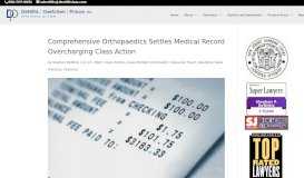 
							         MRO Medical Record Overcharging Class Action Gains Final Approval ...								  
							    