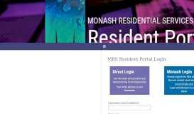 
							         MRS Resident Portal Login - StarRez Housing								  
							    