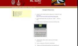 
							         Ms. Keifer's website								  
							    